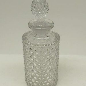 Duncan and Miller Glass Crystal HOBNAIL Decanter with Stopper